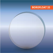 Borosilicate Glass Circle 1/2" Thick